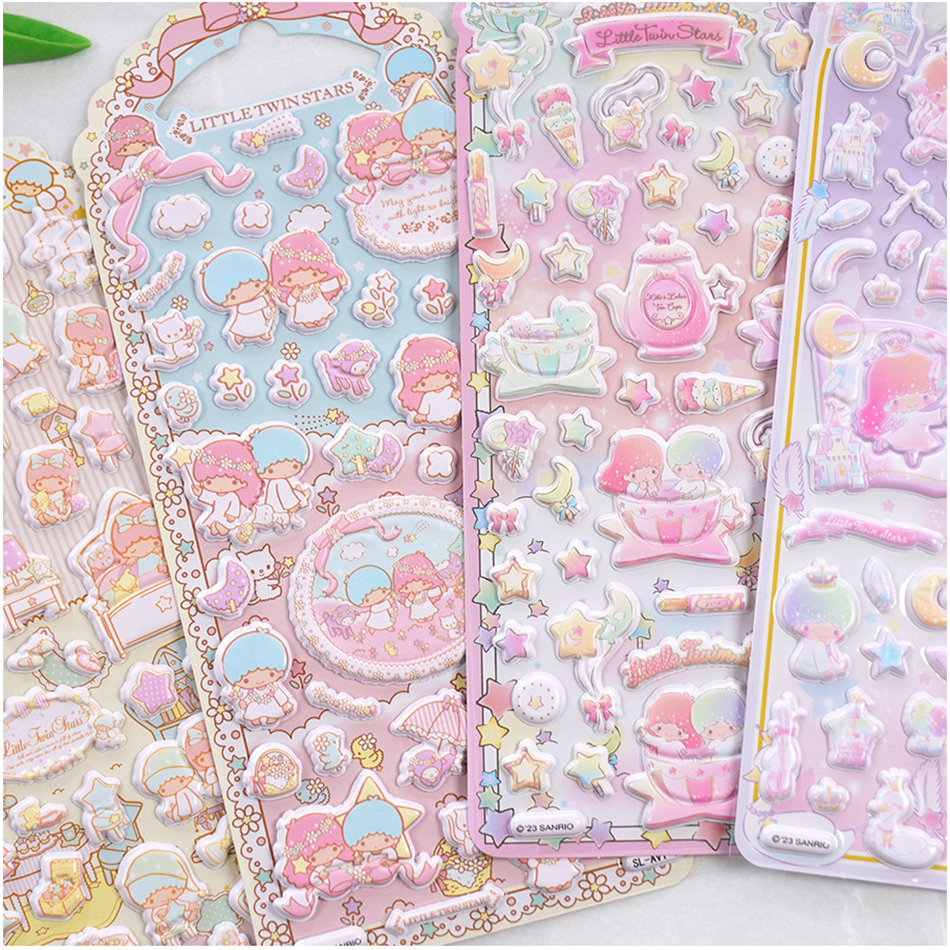 Laptop Accessories All - 4Style 3D Gemini Stickers Goods Handmade