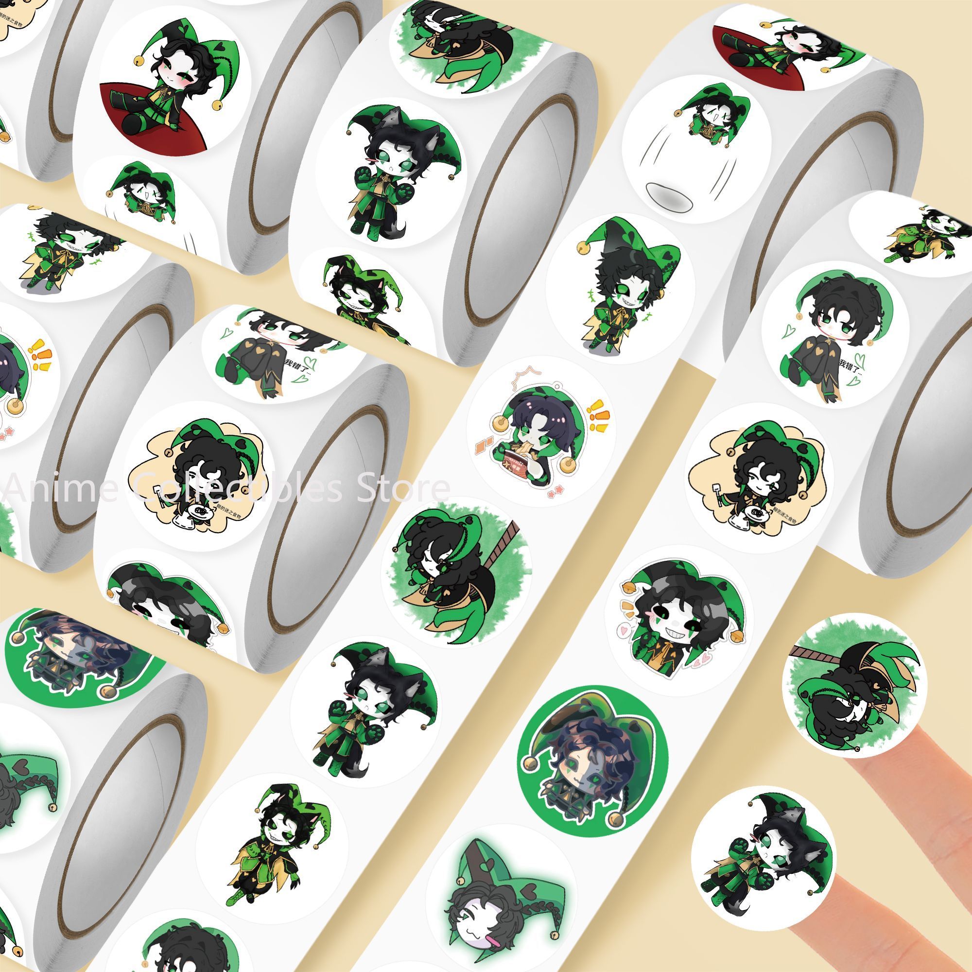Laptop Accessories All - 500Pc/Roll Anime The Freak Circus‌ Harleguin