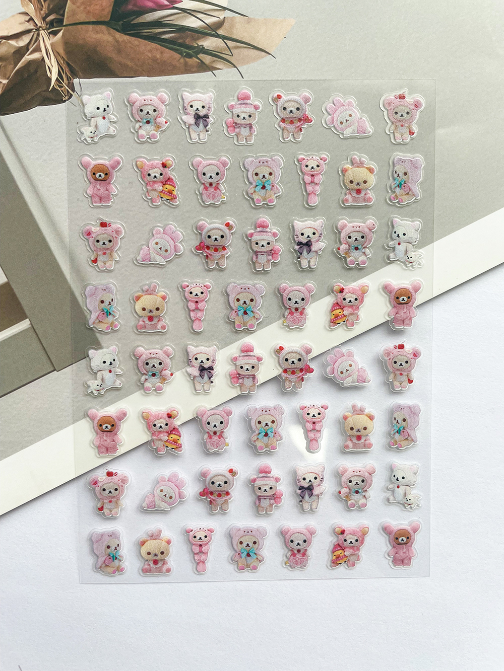 Laptop Accessories All - Mini Kawaii Rilakkuma Pvc Poster Goods