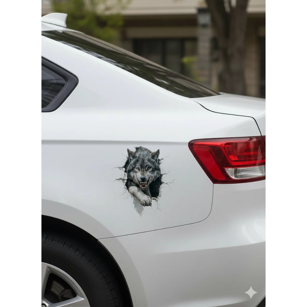 Howling Grey Wolf Peeking Aest - Laptop Unique Accessories recensie en prijs