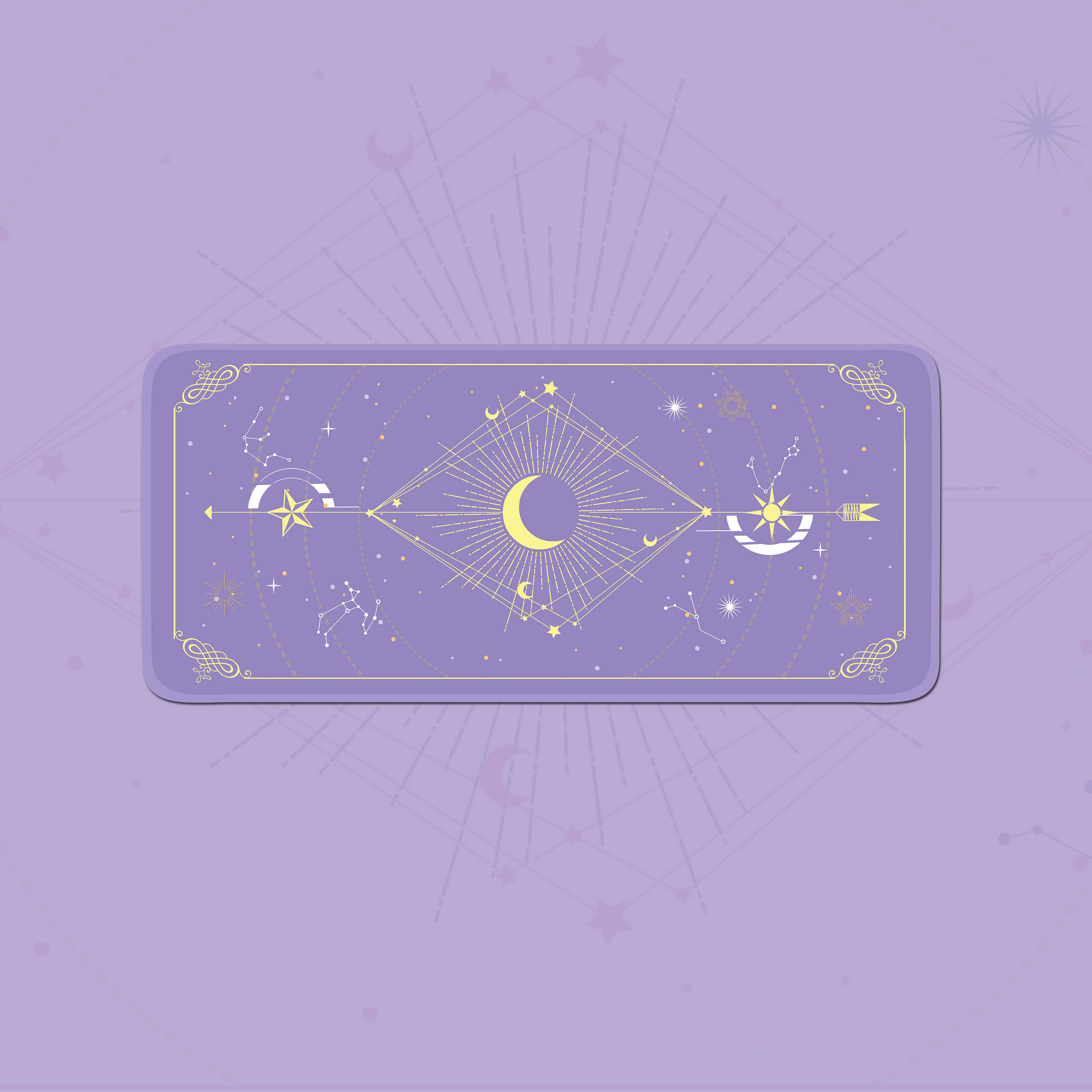 Magic Moon Star Purple  Extra  - Laptop Accessories Girls recensie en prijs