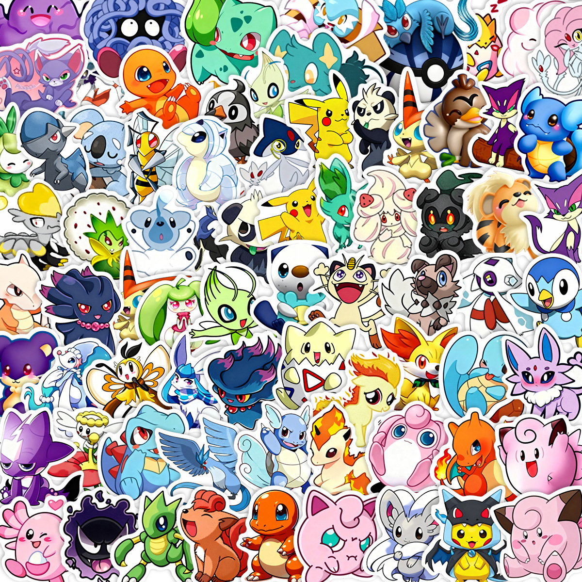 100/200pcs Pokemon Anime Stick - Laptop Accessories All recensie en prijs