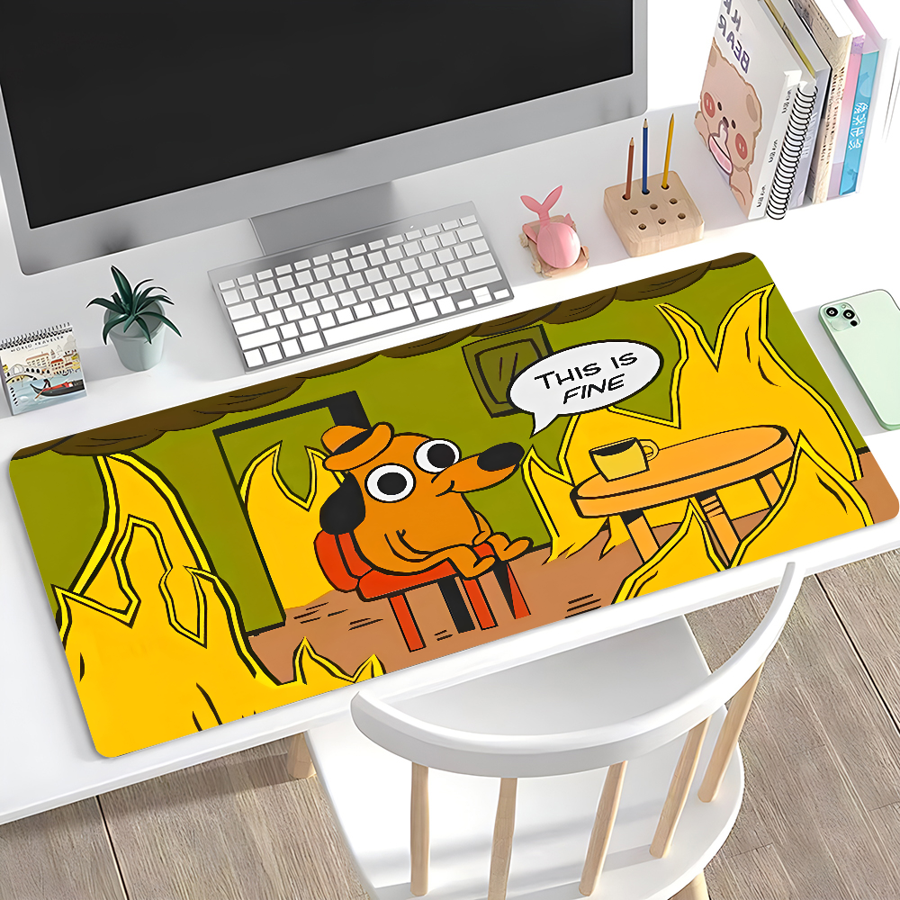 This Is Fine Dog Dachshund Mou - Laptop Accessories Toys recensie en prijs