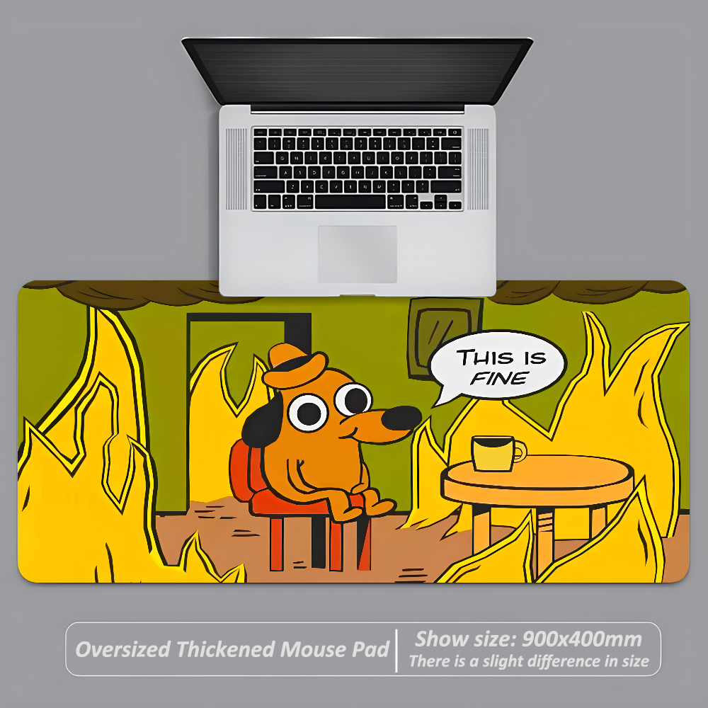 This Is Fine Dog Dachshund Mou - Laptop Accessories Toys recensie en prijs