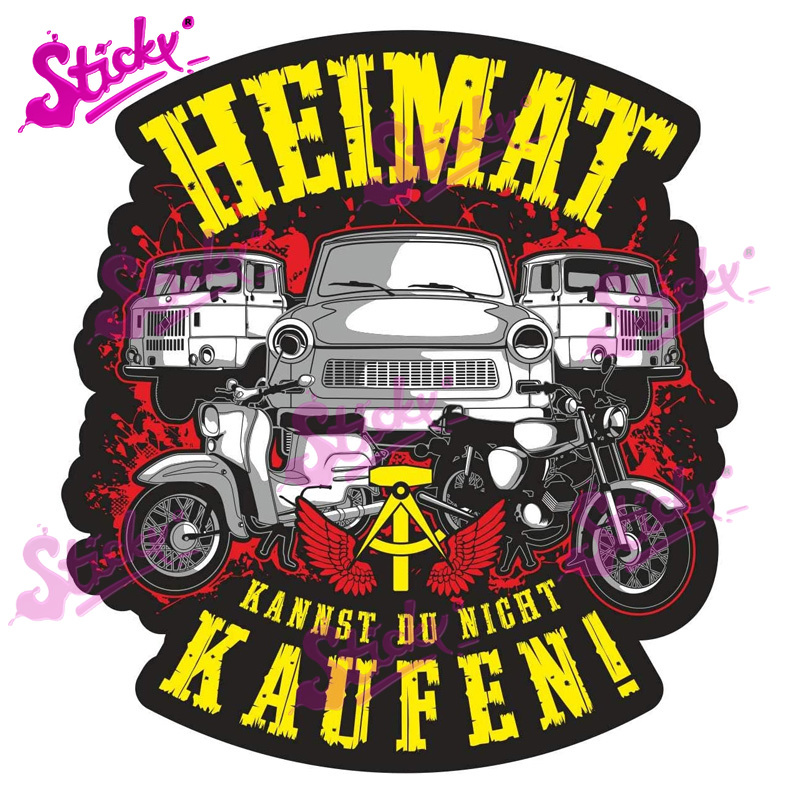 STICKY Retro German DDR You Ca - Laptop Accessories To Buy recensie en prijs