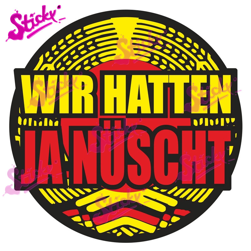 STICKY Retro German DDR You Ca - Laptop Accessories To Buy recensie en prijs