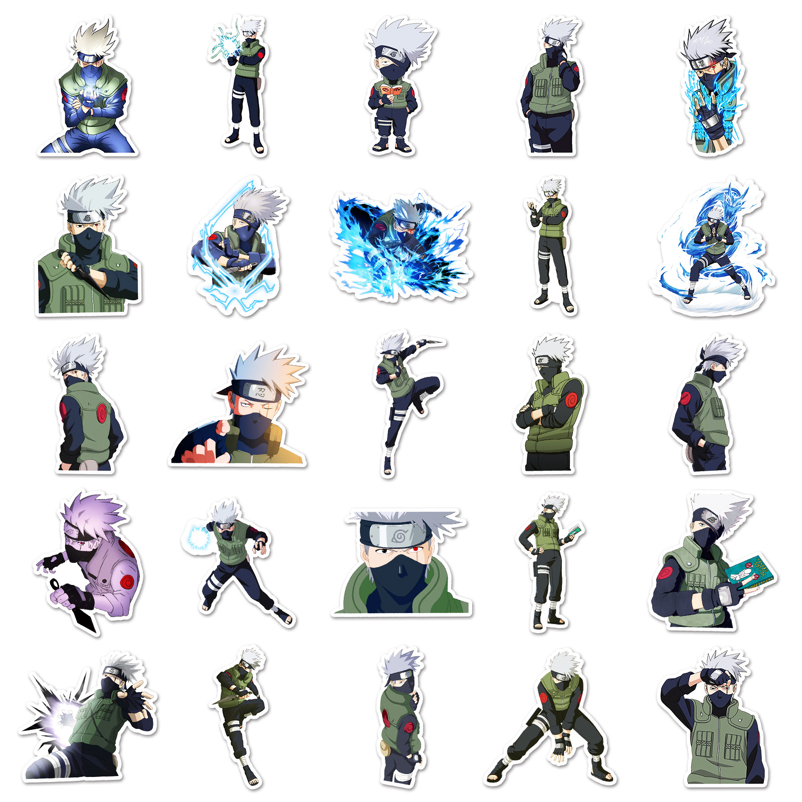50pcs Anime Naruto Hatake Kaka - Laptop Accessories All recensie en prijs