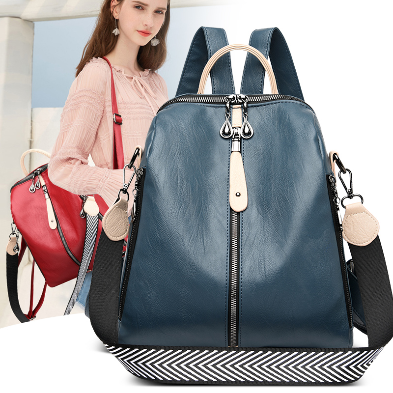 Fashion Backpack Women Soft Le - Laptop Accessories Girls recensie en prijs