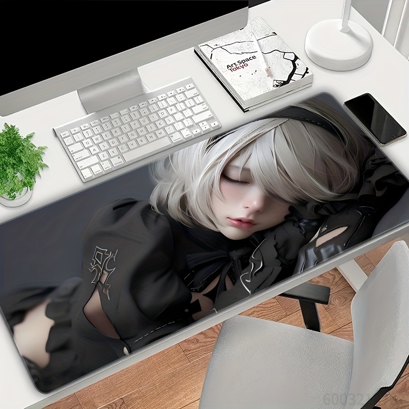 Short Hair Anime Girl Theme Mo - Laptop Accessories Girls recensie en prijs