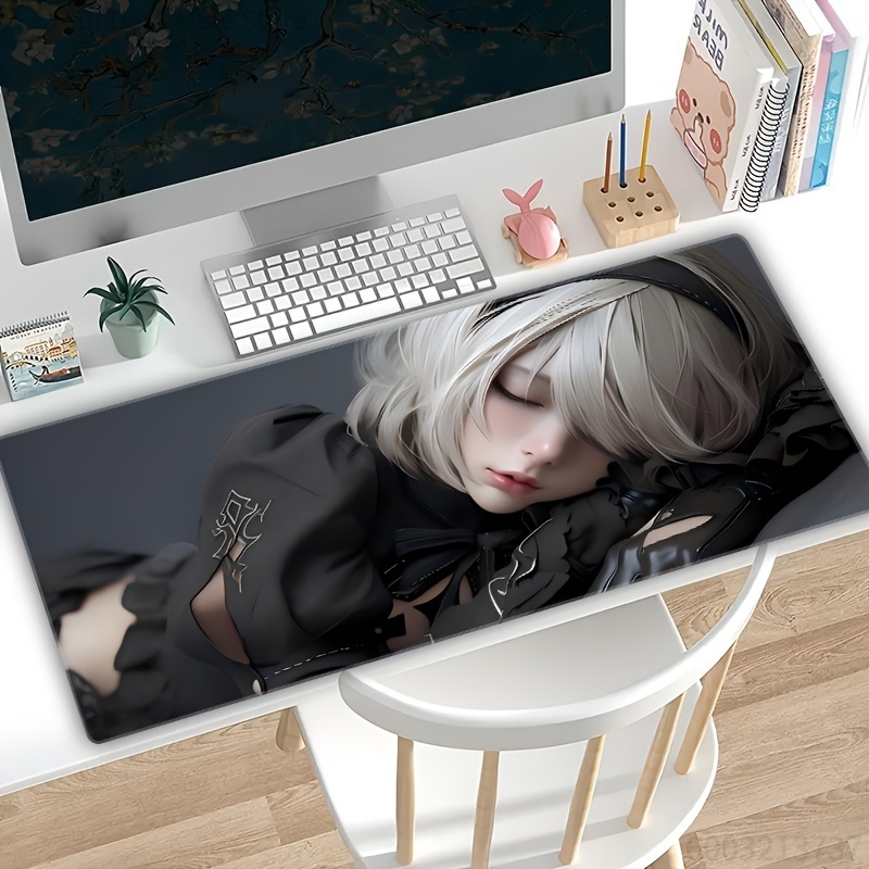 Short Hair Anime Girl Theme Mo - Laptop Accessories Girls recensie en prijs