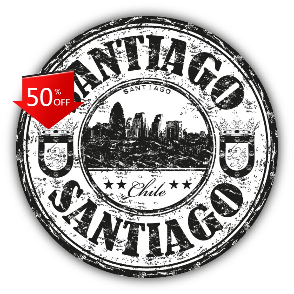 Santiago Chile Grunge Travel A - Laptop Unique Accessories recensie en prijs