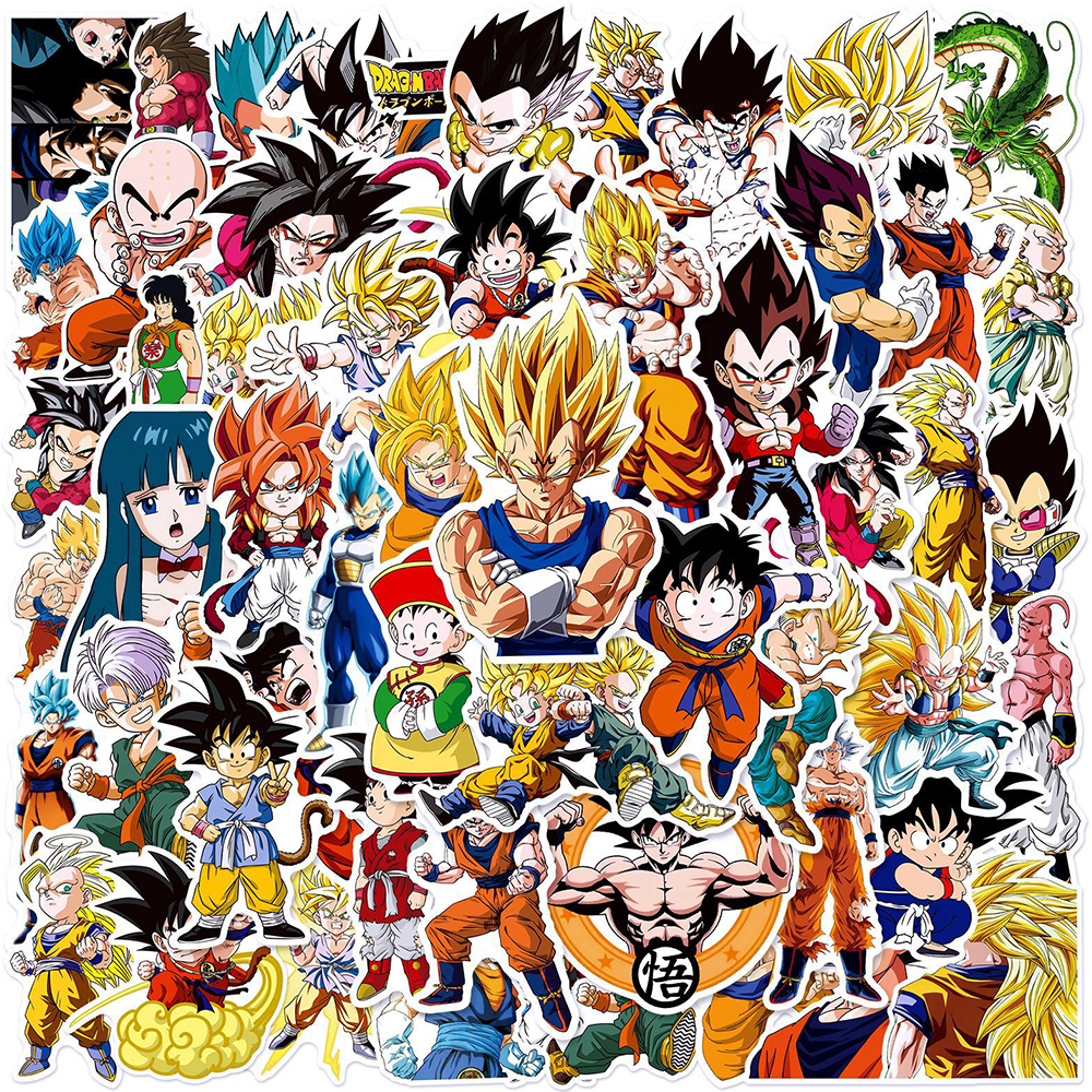 50pcs Anime Dragon Ball Sticke - Laptop Accessories All recensie en prijs