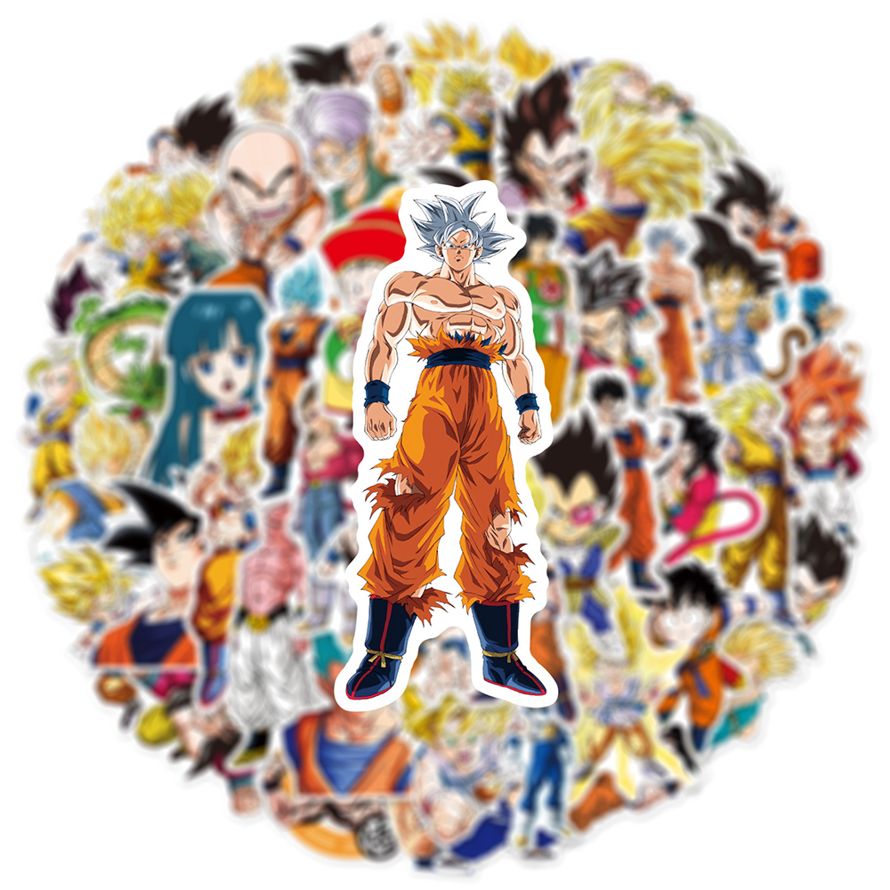 50pcs Anime Dragon Ball Sticke - Laptop Accessories All recensie en prijs