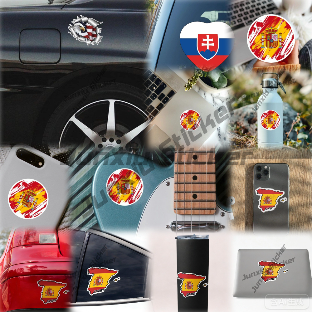 Peru PE Sticker Oval Flag Wate - Laptop Unique Accessories recensie en prijs