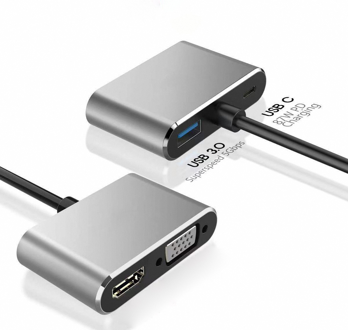 4K USB Type C to VGA 1080P USB - Usb C Docking Hub recensie en prijs