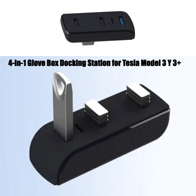 4-in-1 Glove Box Docking Stati - Usb C Docking Hub recensie en prijs