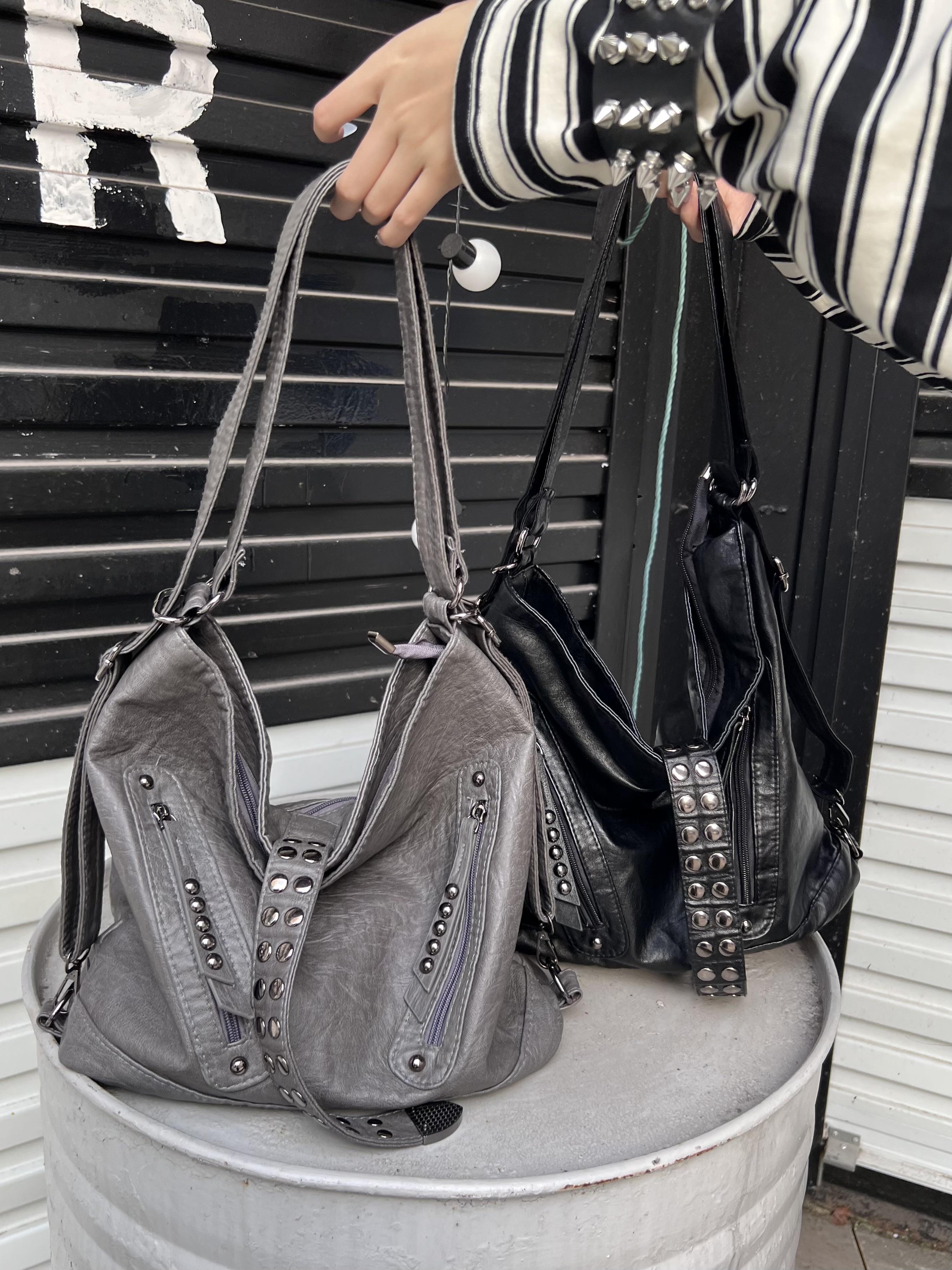 Retro Rivet Spice Girl Handbag - Laptop Accessories Girls recensie en prijs