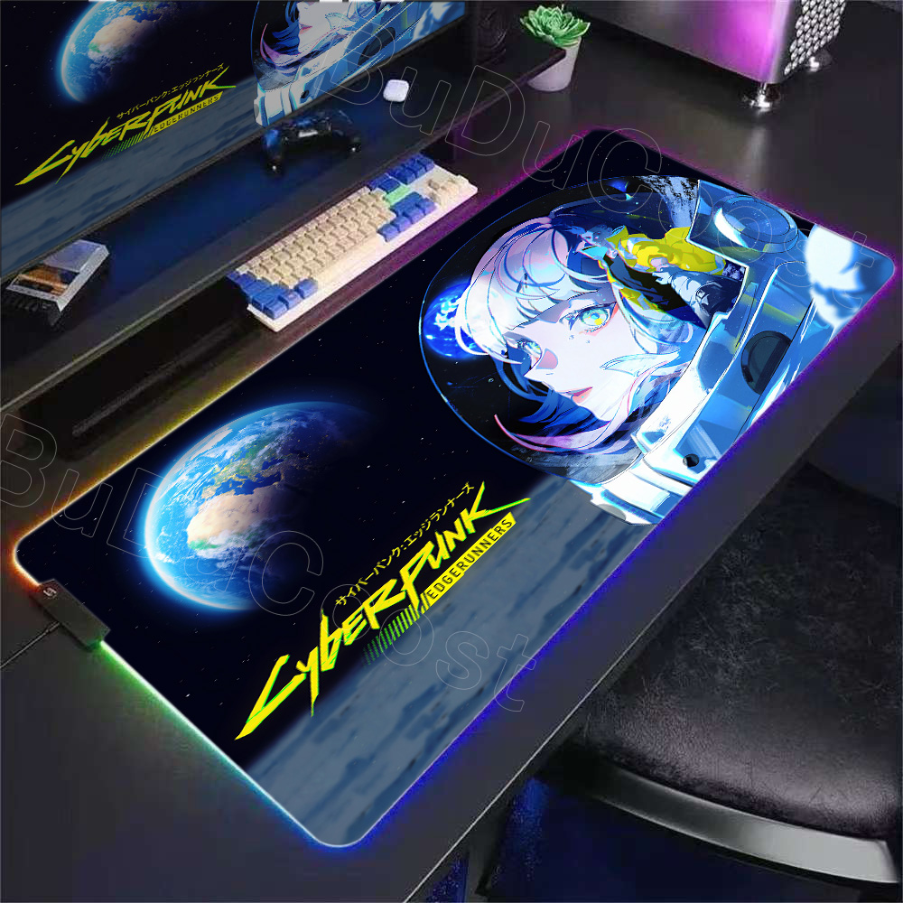 HD Anime Girl Mouse Pad RGB De - Laptop Accessories Girls recensie en prijs