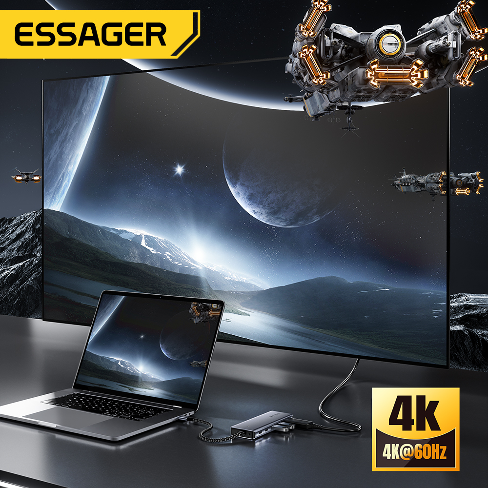 Essager USB C Hub With M.2 SSD - Usb C Docking Hub recensie en prijs