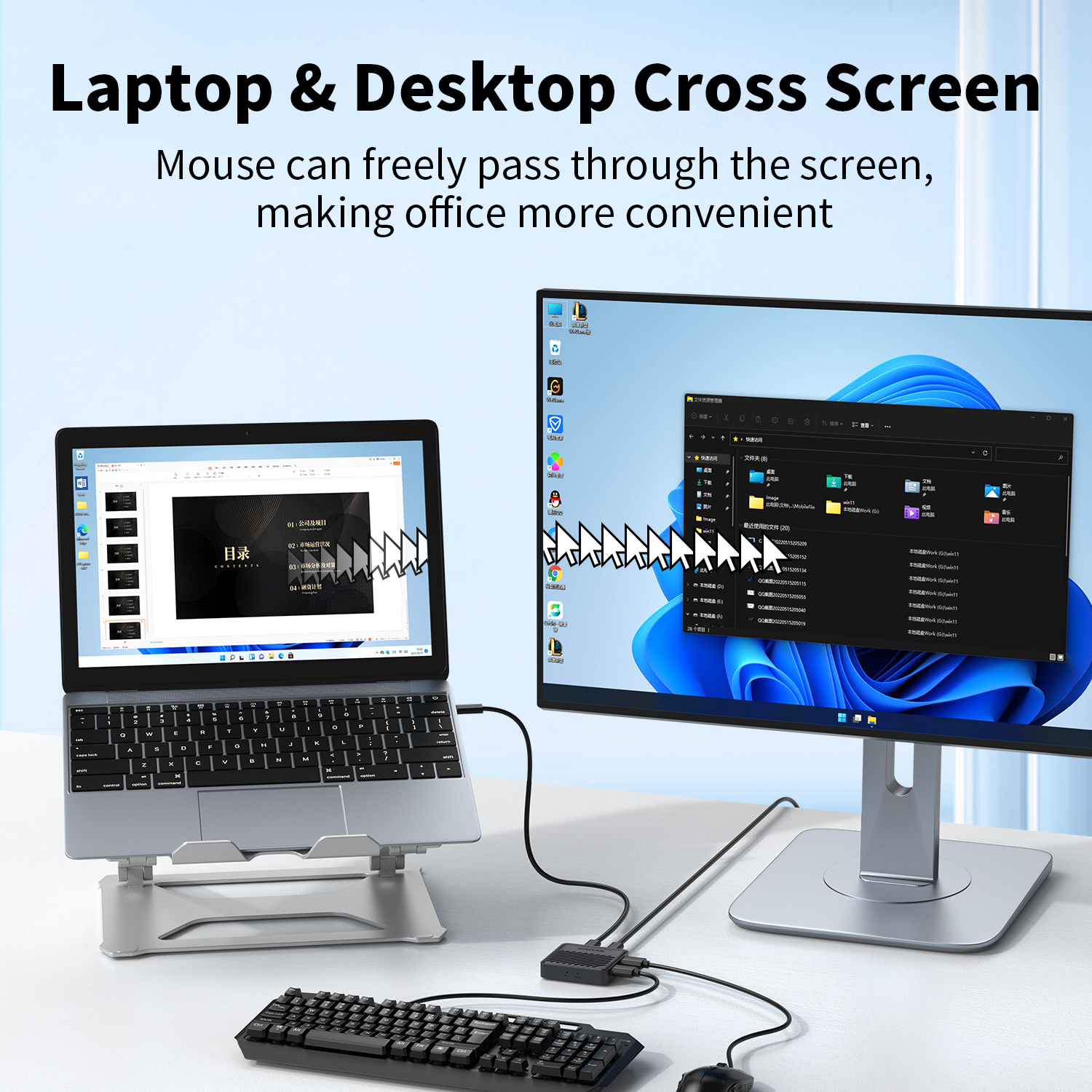 Unnlink USB KVM Switch, Two Co - Laptop Accessories Toys recensie en prijs