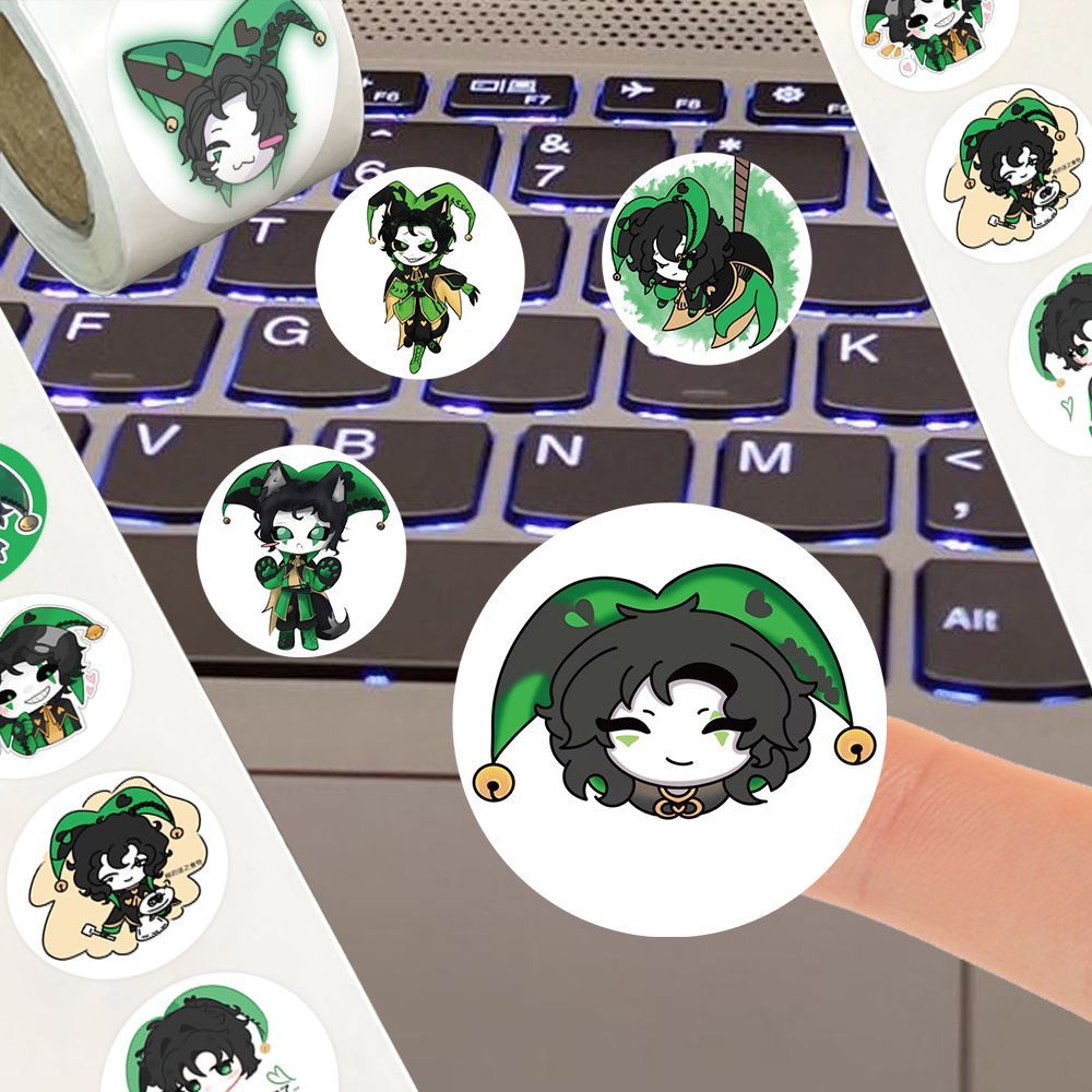 500Pc/Roll Anime The Freak Cir - Laptop Accessories All recensie en prijs
