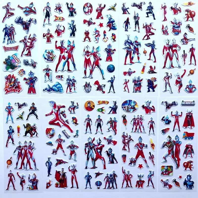 10pcs Cartoon Ultraman 3D Bubb - Laptop Accessories All recensie en prijs