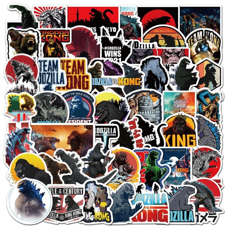 50pcs/set Movies Godzilla Vs.  - Laptop Accessories All recensie en prijs