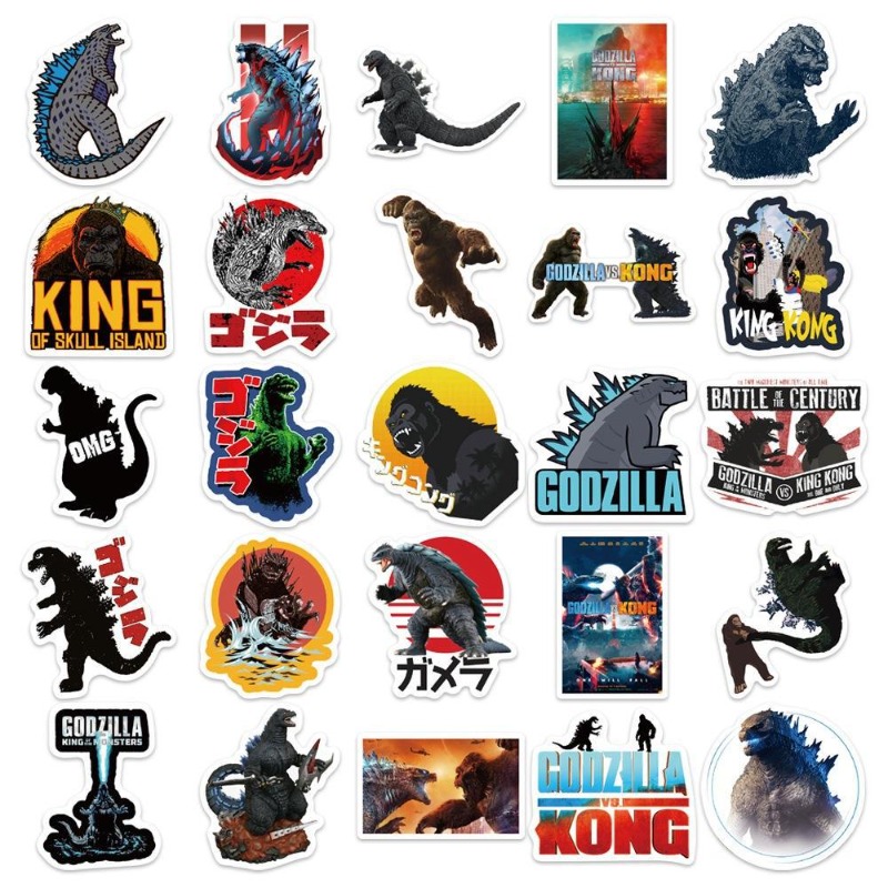 50pcs/set Movies Godzilla Vs.  - Laptop Accessories All recensie en prijs